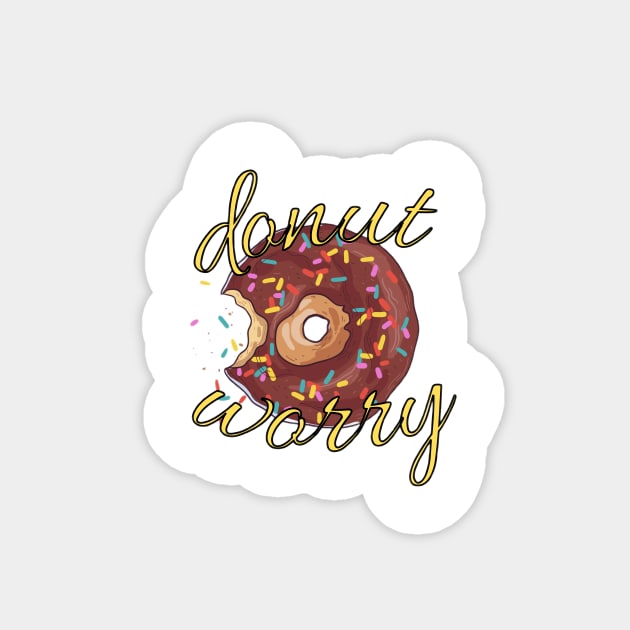 Donut Worry Sticker by CreatemeL